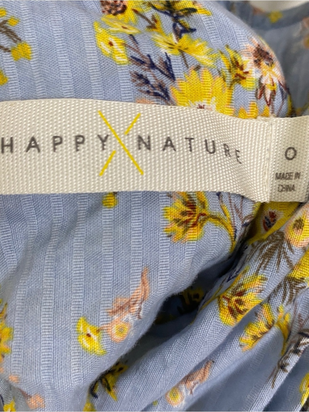 Happy x Nature 🌻by Kate Hudson Ruffle Jumpsuit Sz 0 - Picture 12 of 12